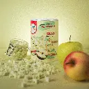 Gefriergetrocknete Apfelwürfel