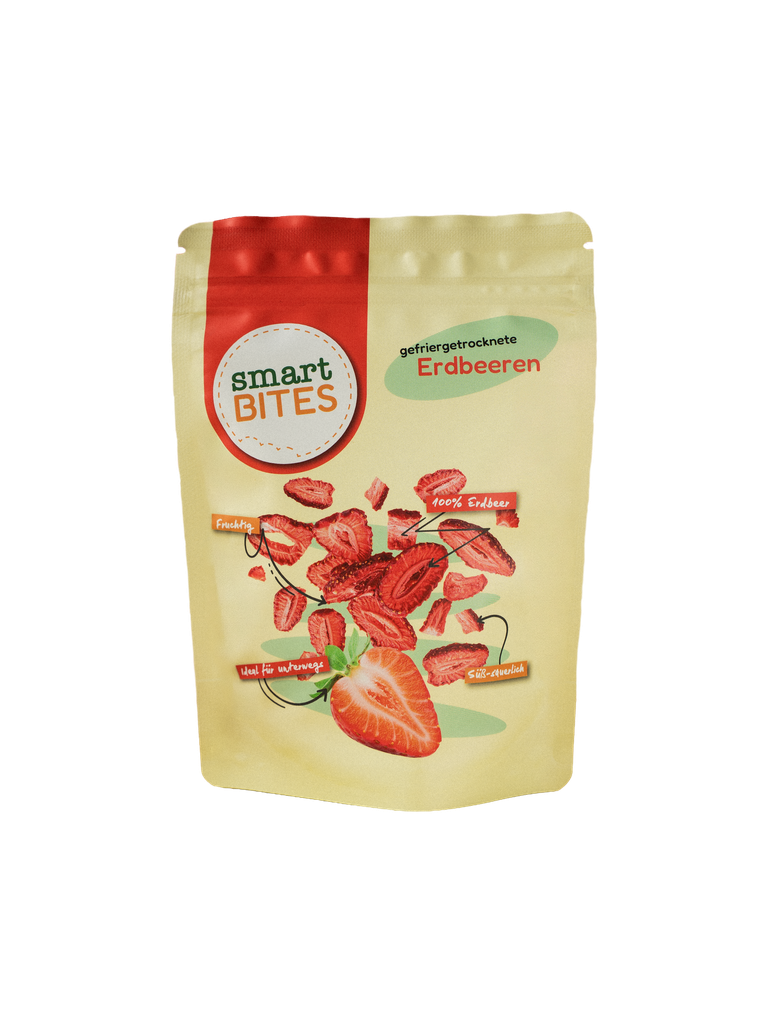 Gefriergetrocknete Erdbeeren